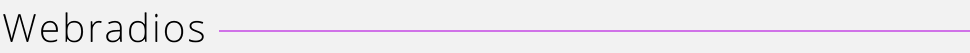 Webradios